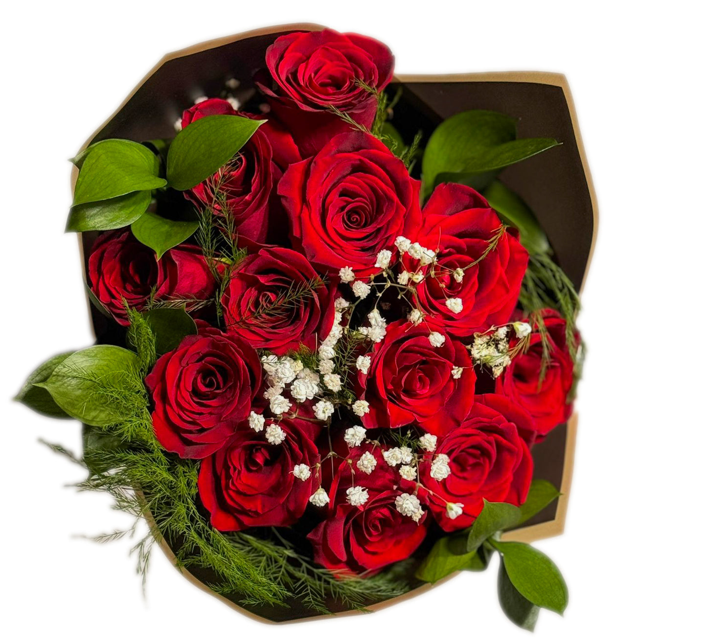 Valentines Red Roses Bouquet