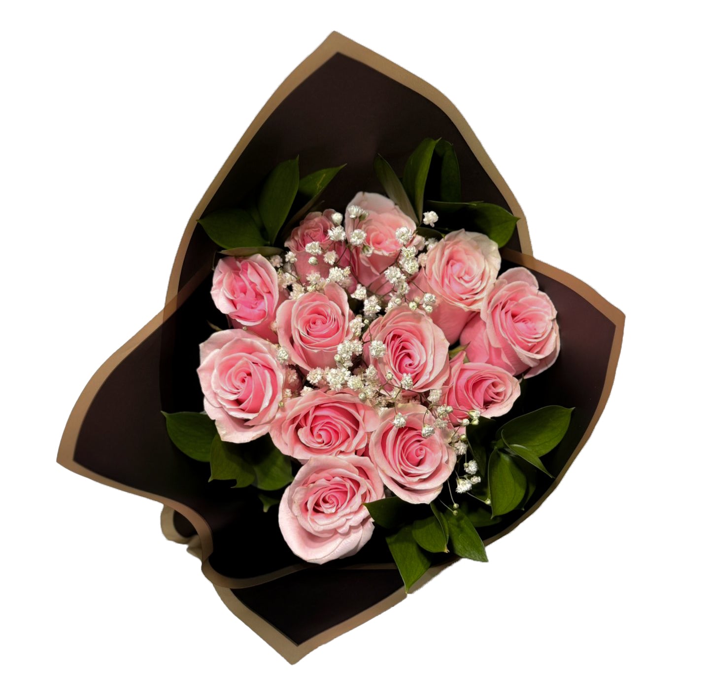 Light Pink Roses Valentines Bouquet