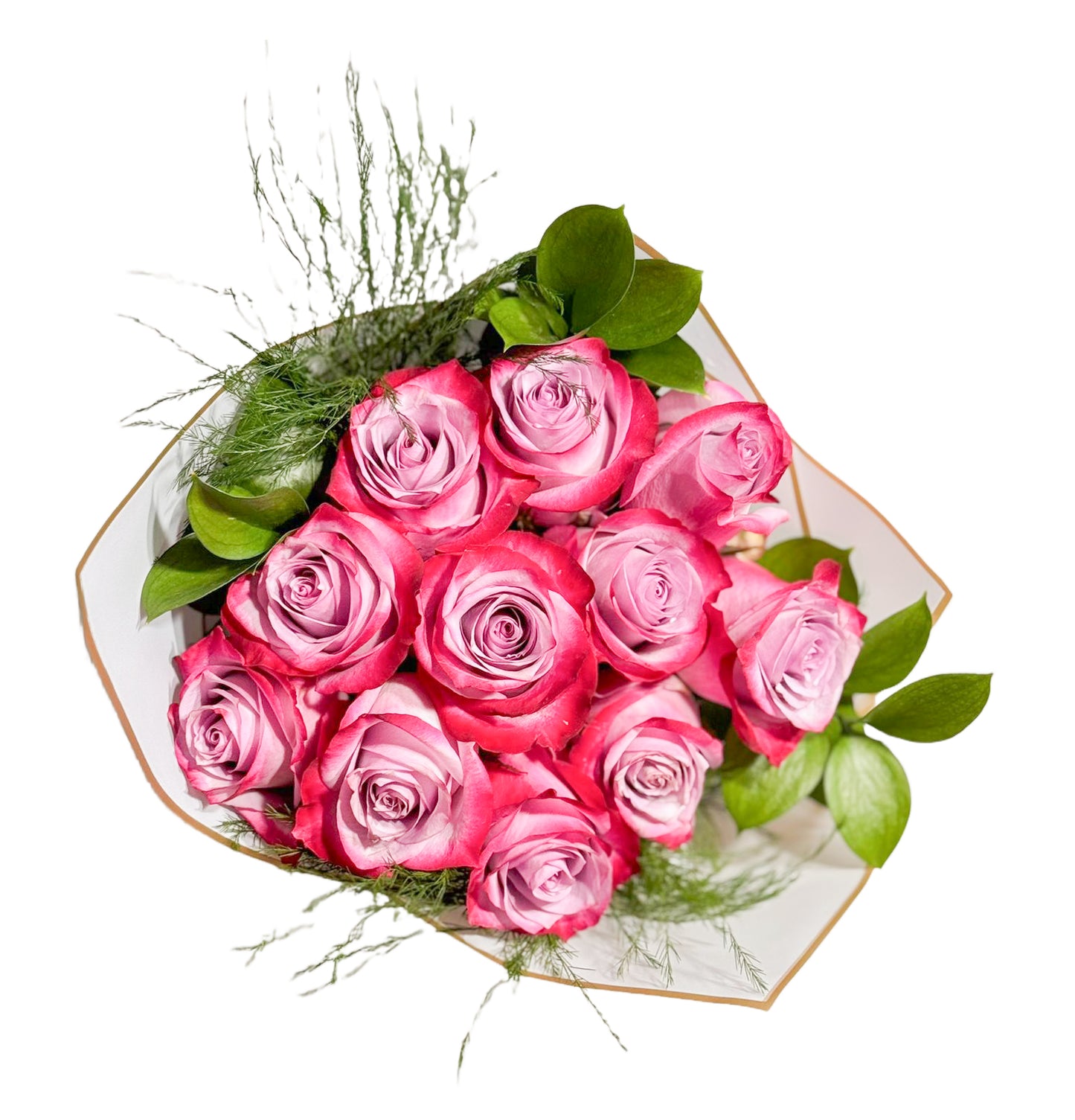 Purple Roses Bouquet